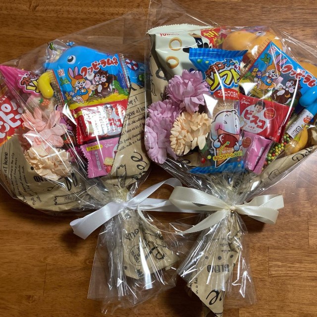お菓子ブーケ
