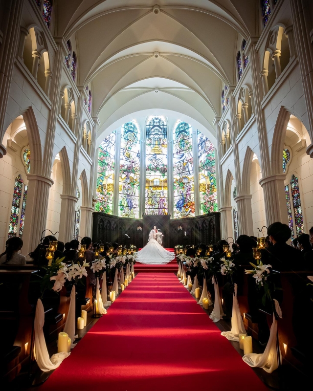 赤いバージンロード