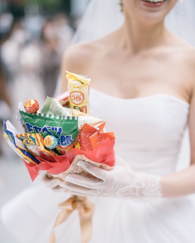 お菓子ブーケ