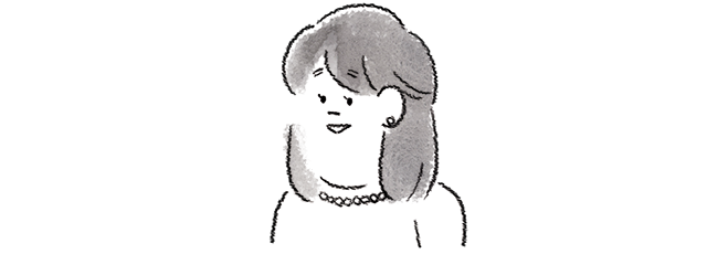 スピーチする女性