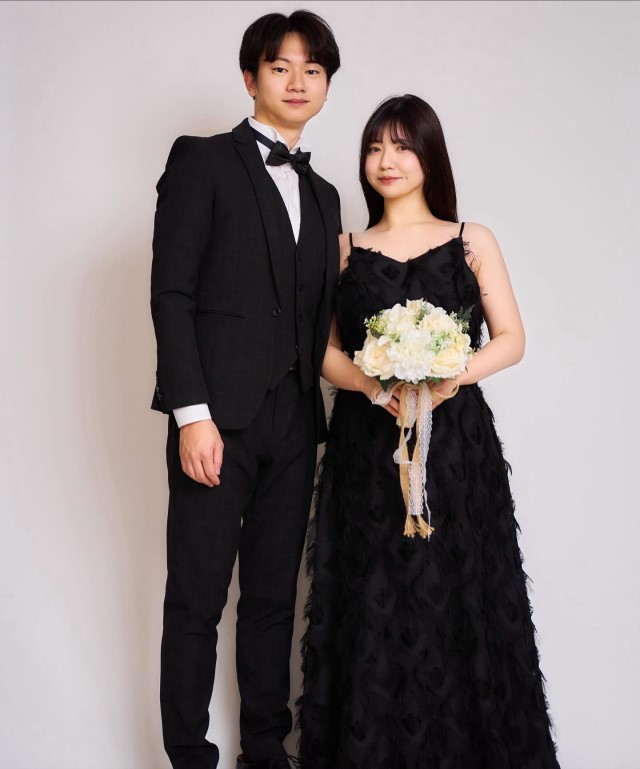 前撮りポーズの実例