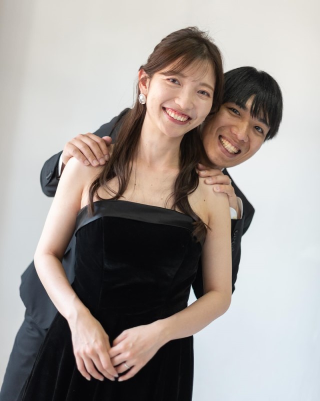 前撮りポーズの実例