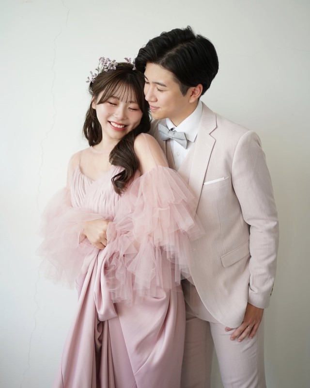 前撮りポーズの実例