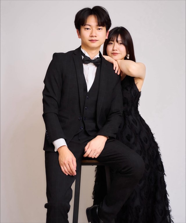 お座りショットの実例