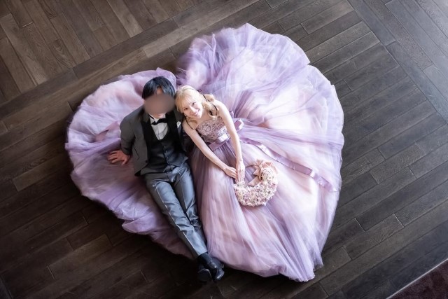 お座りショットの実例