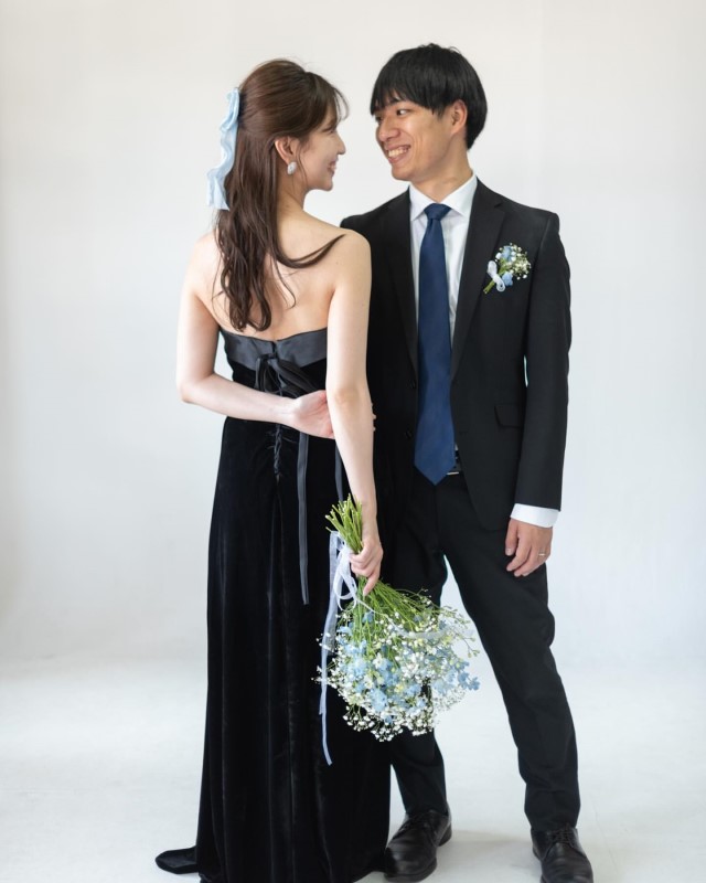 見つめ合いショットの実例