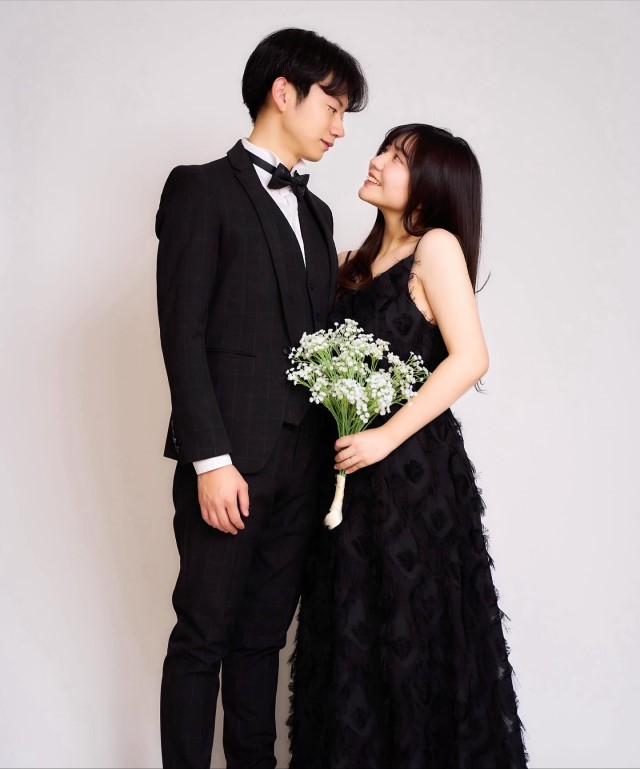 見つめ合いショットの実例