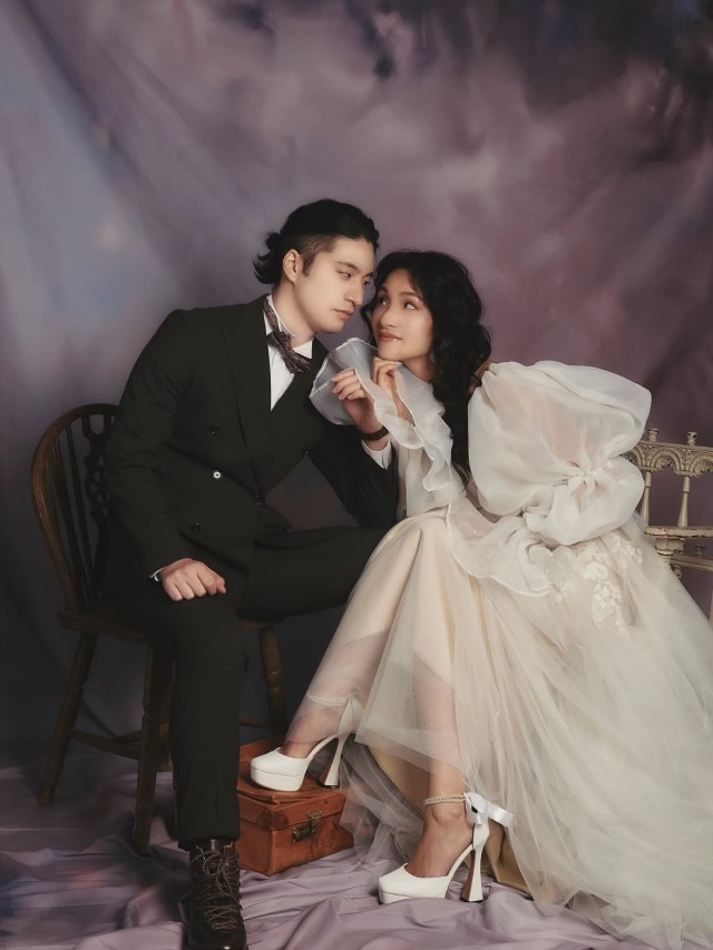 見つめ合いショットの実例