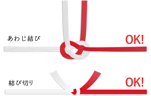 あわじ結び・結び切りの画像
