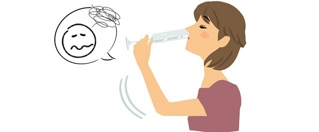 一気飲みはNG