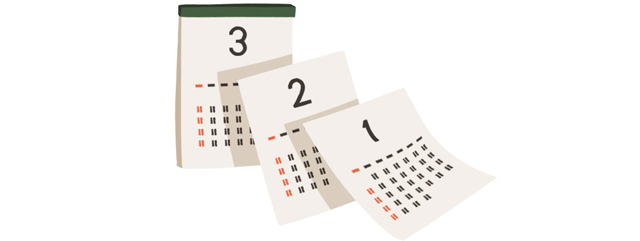 日めくりカレンダー