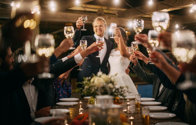 レストランでの披露宴