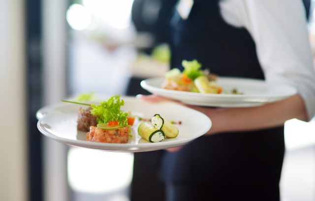 結婚式の料理