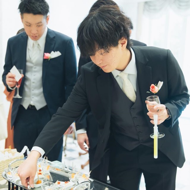 男性ゲストの実例写真