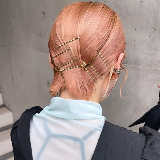 ショートヘアのアレンジ実例