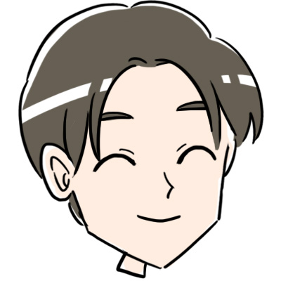 にこやかな男性のアイコン