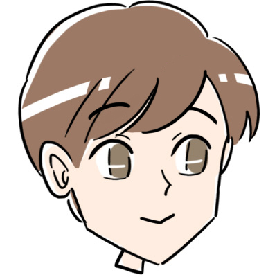 楽しそうな男性のアイコン