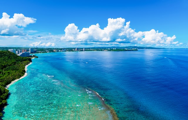 グアムの海