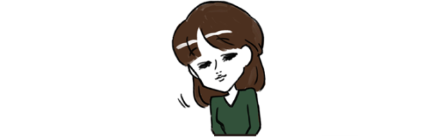 受付を任された場合のメッセージ