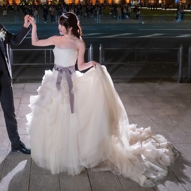 フリルが可愛いドレス