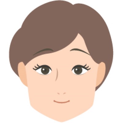 四角・ベース型の先輩花嫁