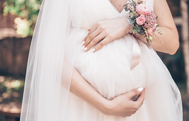 ゆったりとしたサイズのドレス