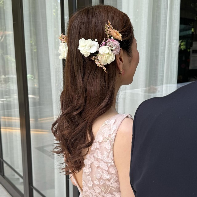 花嫁の髪型