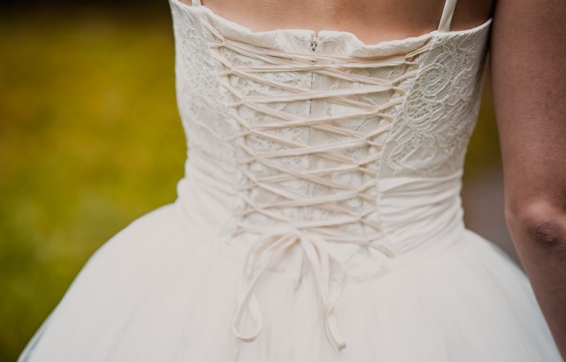 シャーリングドレス