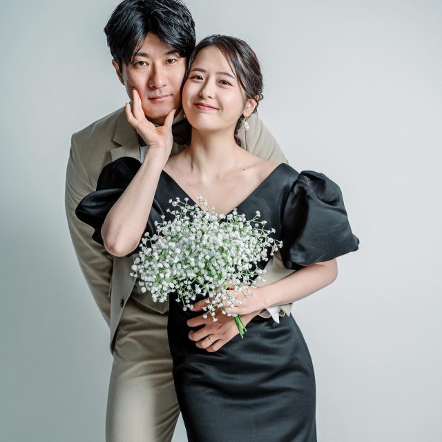 黒のウェディングドレス