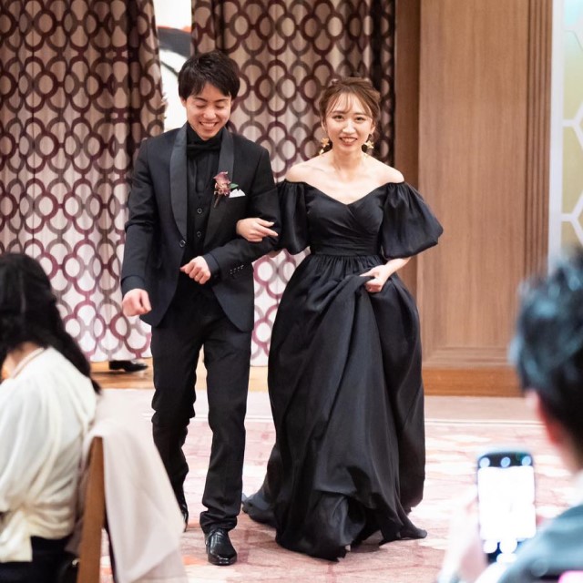 新郎新婦の組み合わせ