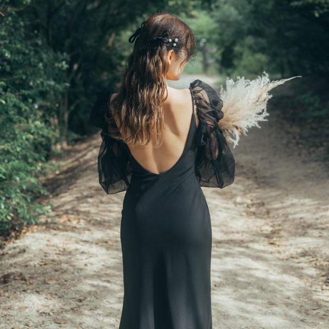 ガーリーな髪型