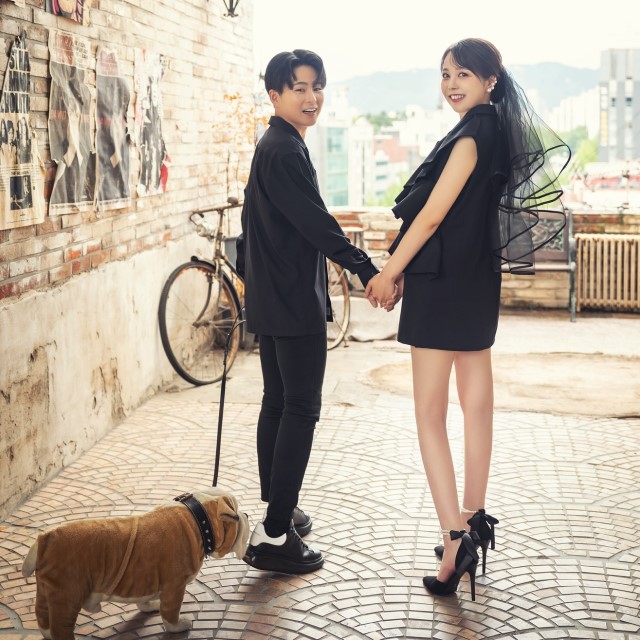 黒のウェディングドレス