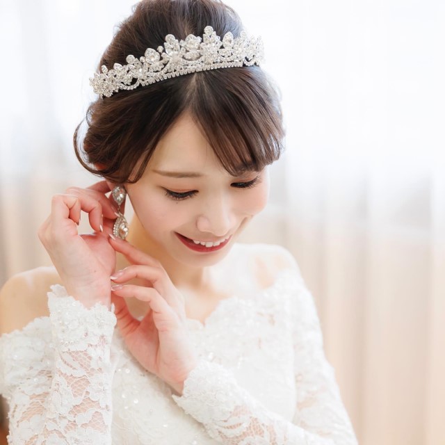 花嫁のお仕度ショット