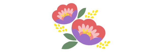 和風の花