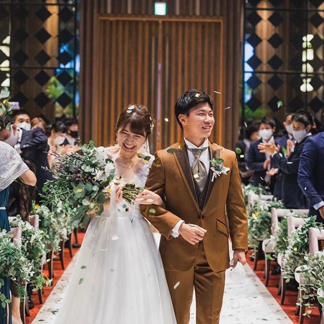 結婚式 新郎 タキシード ネイビー - セットアップ