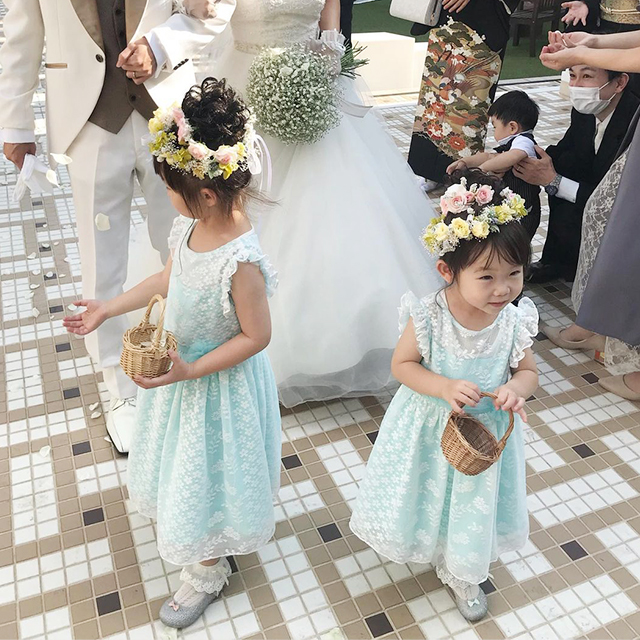 フラワーガールの衣装_04