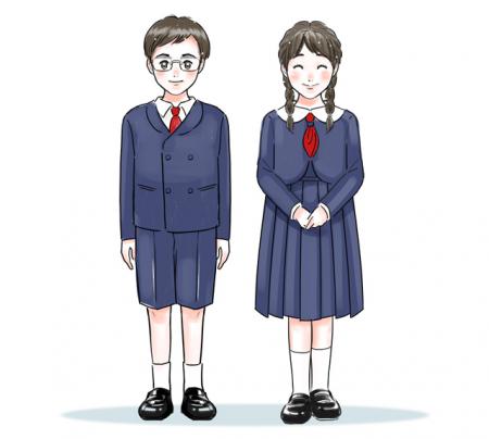 制服の子供
