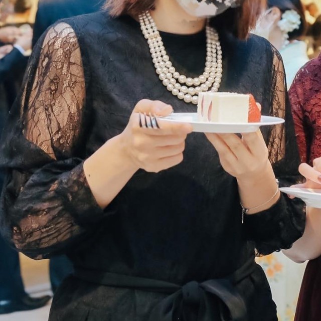 二連のネックレス