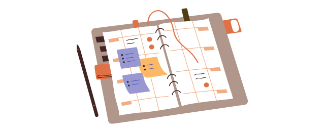 スケジュール帳