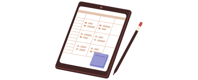 スケジュール帳