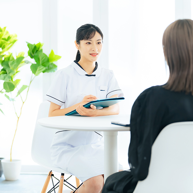 エステティシャンとカウンセリング