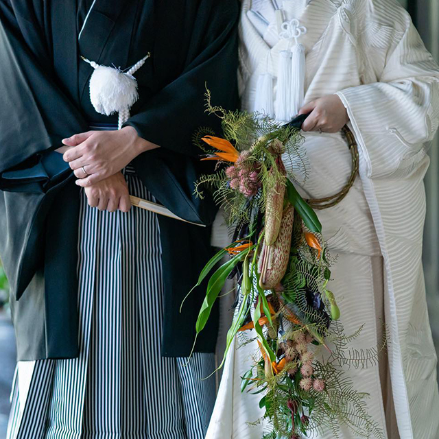 お花以外で作れる結婚式のブーケアイデア06