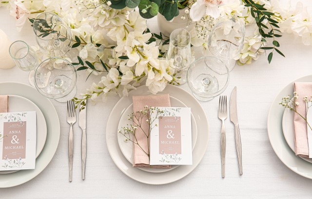 ゲストテーブル装花