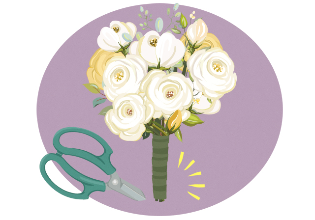 造花で簡単 1万円以下でできるウェディングブーケの作り方 結婚ラジオ 結婚スタイルマガジン