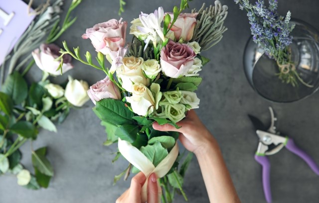 ブーケの手作り